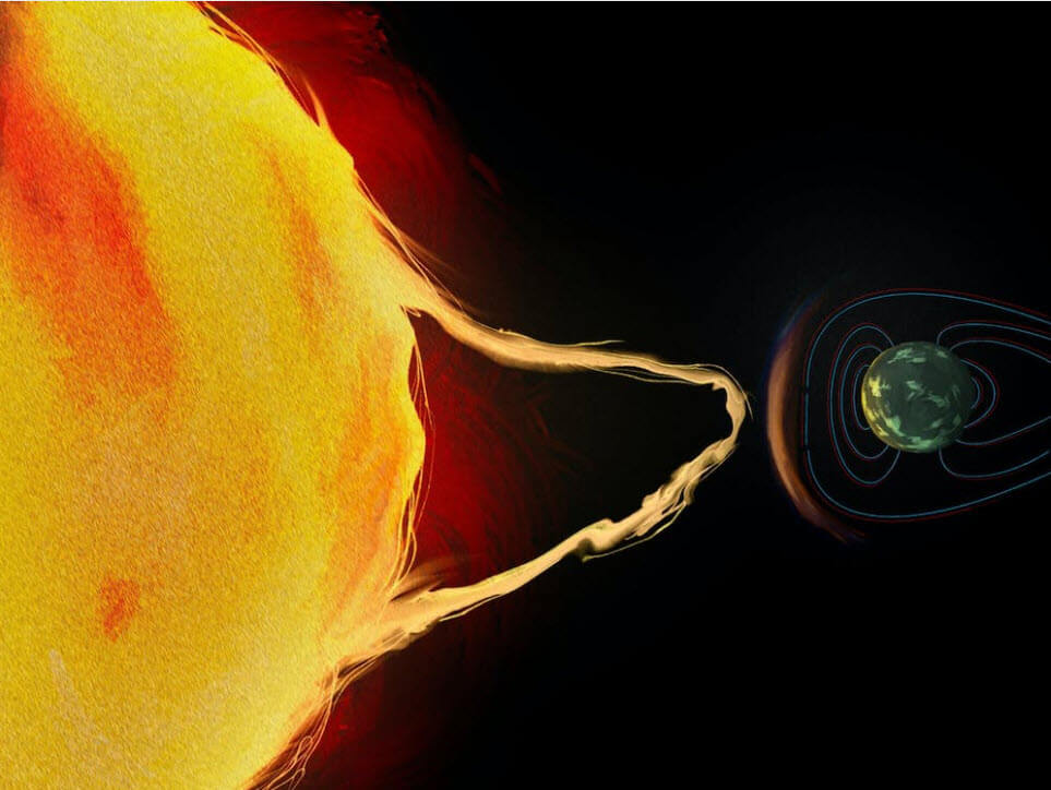 The CME that was captured by STEREO in July 2012 was comparable in strength to the one that is believed to have struck Earth during the 1859 Carrington Event.